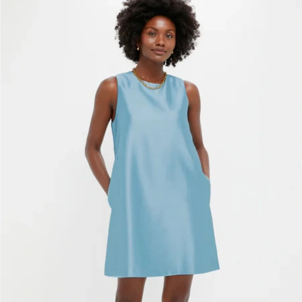 Tuckernuck | Dresses | Tuckernuck Robins Egg Blue Dupioni Marlowe Dress |  Poshmark